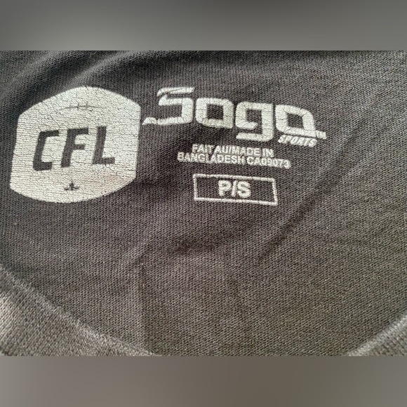 2/$30. CFL Hamilton Tiger Cats T-shirt - Picture 5 of 5
